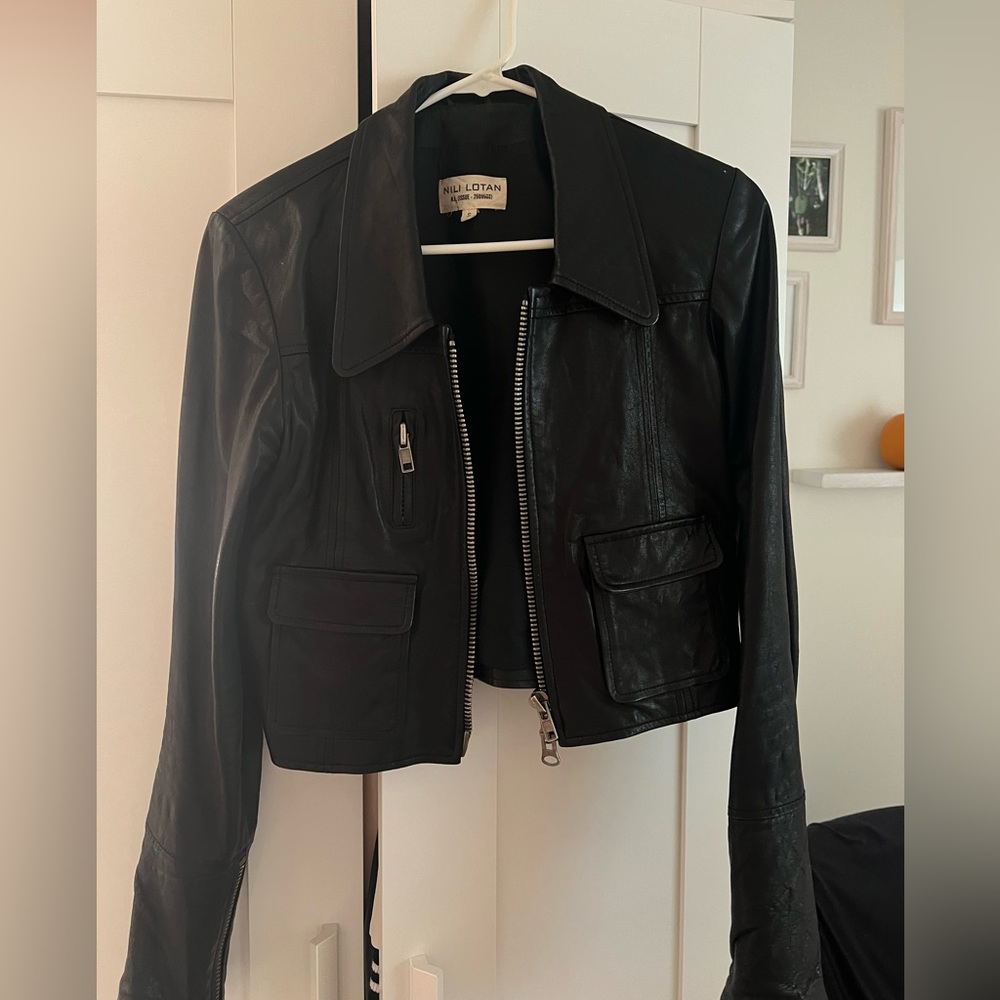 Nili Lotan Leather Jacket